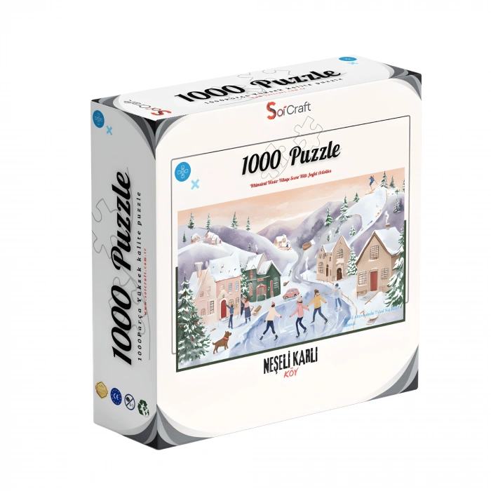 Kış Masalı: Neşeli Köyün Buz Dansı