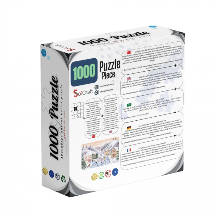 Kış Masalı: Neşeli Köyün Buz Dansı