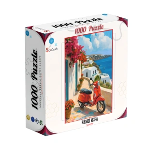 Dar Sokakların Neşesi: Kırmızı Vespa Tatilde