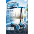 Cool Wheels Mavi Twist Işıklı 3 Tekerlekli Scooter - Işıklı Scooter - CoolWheels Scooter - Çocuk Scooter - İttir Git