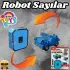 Pocket Morphers 0 Askeri Jip - Roboto Dönüşen Sayılar - 0 Numara Robot - Transformers - Robot Sayı