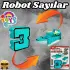 Pocket Morphers 3 Hücum Botu - Roboto Dönüşen Sayılar - 3 Numara Robot - Transformers - Robot Sayı