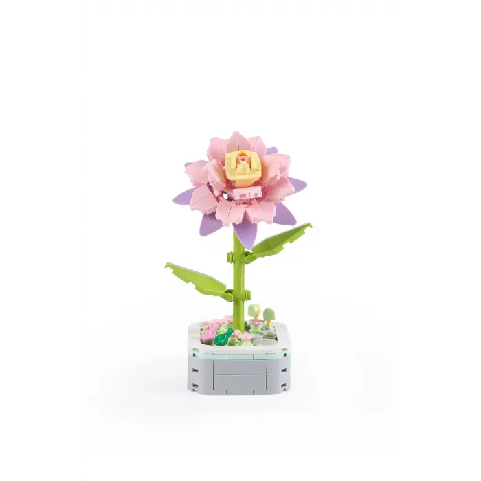 Mikro Blok Atlas Çiçeği Çiçek Lego - Lego Setleri Mini Lego - Çiçek Lego - Blossom Çiçek Lego
