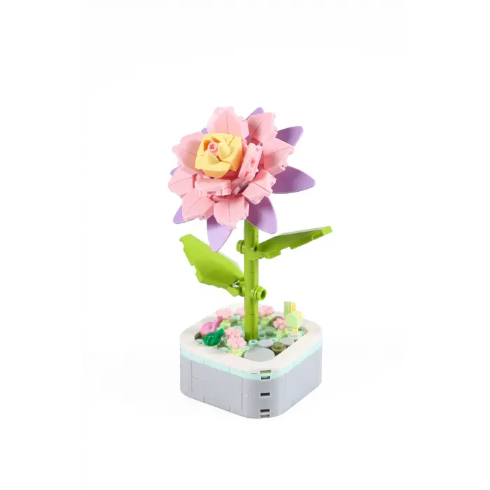 Mikro Blok Atlas Çiçeği Çiçek Lego - Lego Setleri Mini Lego - Çiçek Lego - Blossom Çiçek Lego