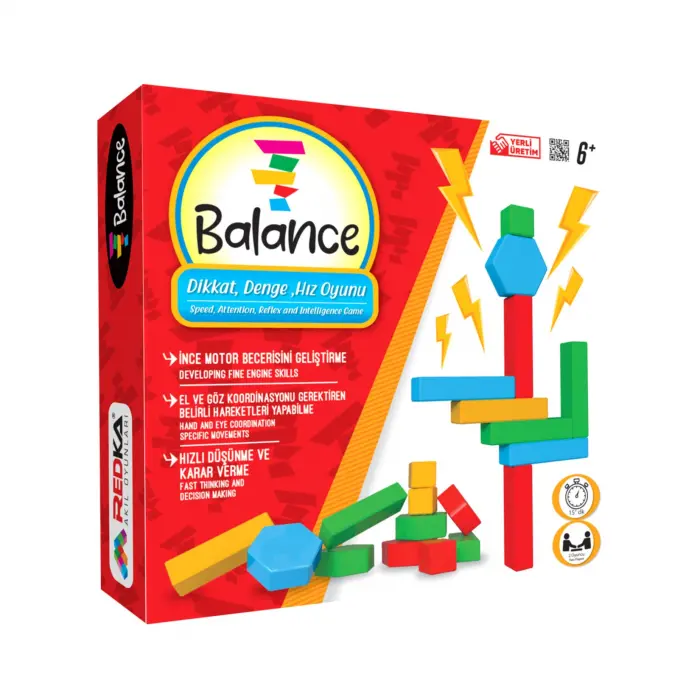 Ahşap Play Pattern Oyunu - Akıl ve Zeka Oyunu - Görüntü İşleme Oyunu - Redka Balance Oyunu