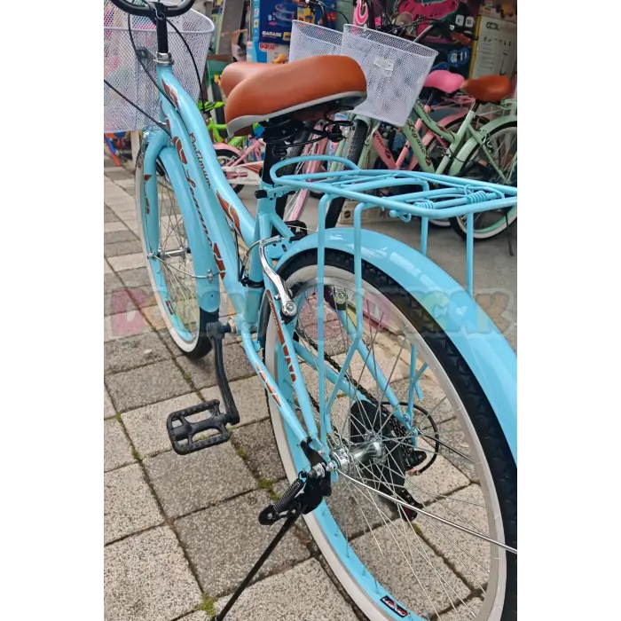 BMX Legano Optimum Series Retro 24 Jant Bisiklet Mavi - 21 Vites 24 Jant Bisiklet