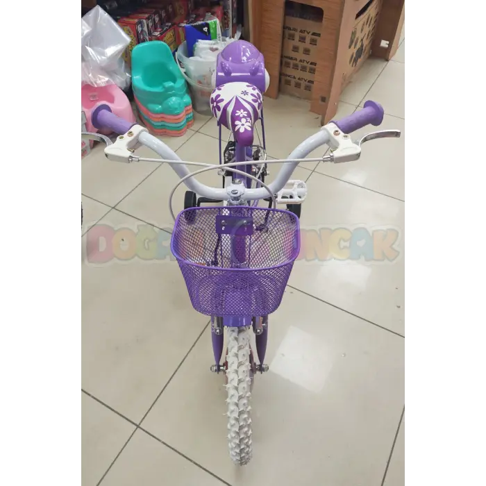 BMX Selena 16 Jant Bisiklet Mor - Legano 16 Jant Bisiklet Selena Mor Prenses Bisiklet