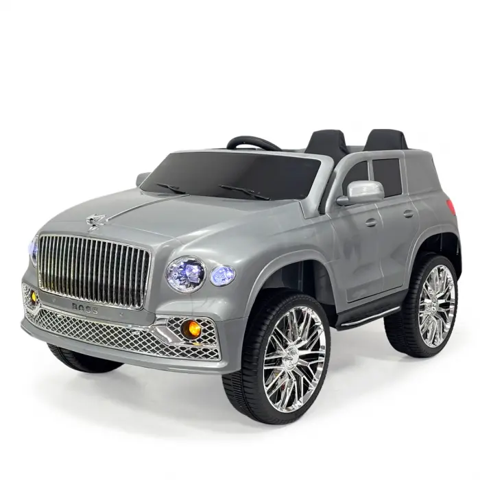 Boss GT Gri Uzaktan Kumandalı 4X2 12 Volt Akülü Araba - RC Maybach Akülü Araba
