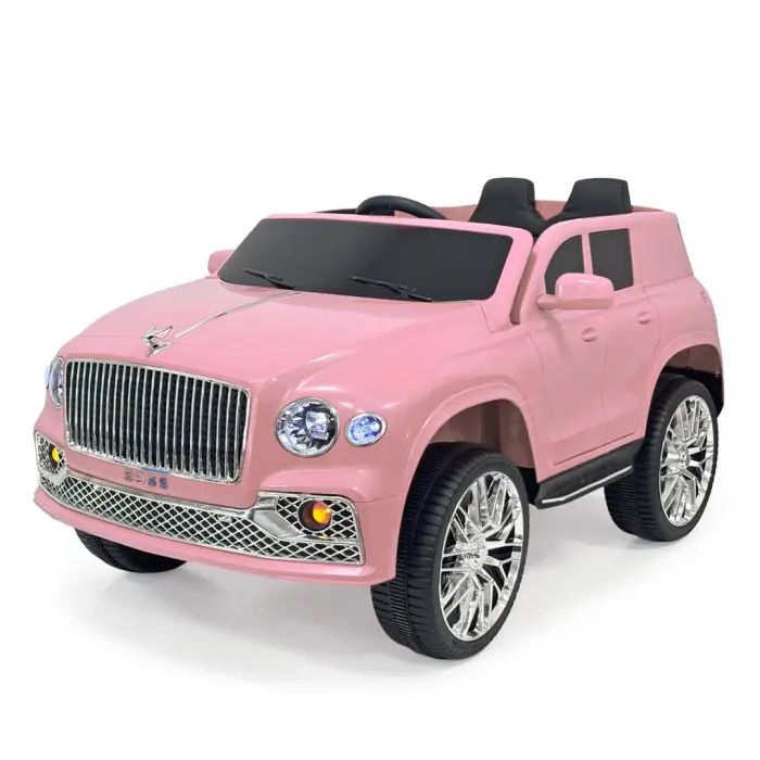 Boss GT Pembe Uzaktan Kumandalı 4X2 12 Volt Akülü Araba - RC Maybach Akülü Araba
