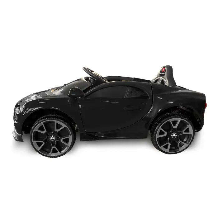 Bravo GT Siyah Uzaktan Kumandalı 4X2 12 Volt Akülü Araba - RC Bugatti Akülü Araba