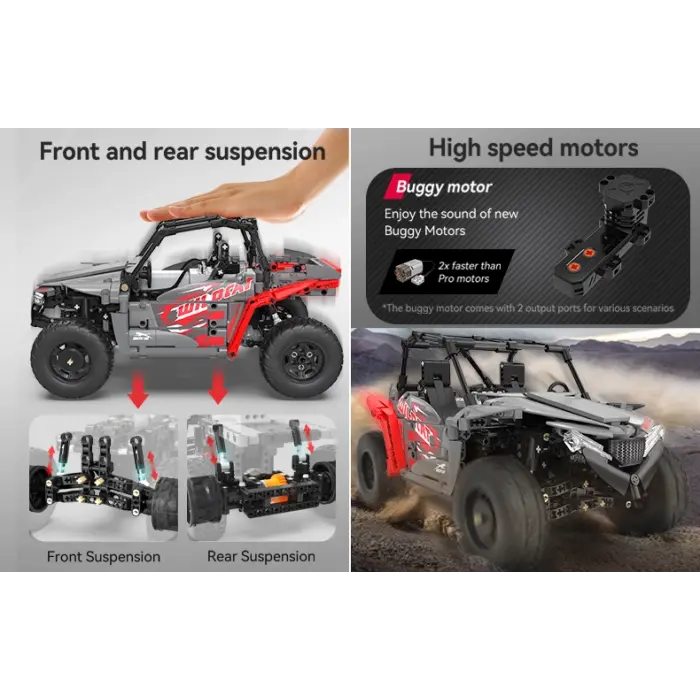 CADA Arctic Cat Wildcat XX Motorlu Araba Lego - Lego Setleri - CADA Mini Lego - Araba CADA Lego