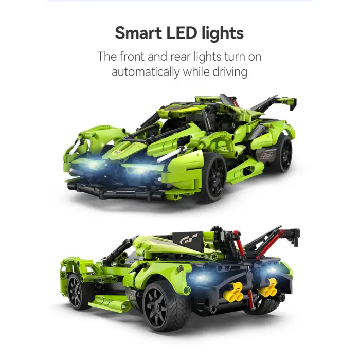CADA Kumandalı Blade Sports Motorlu Araba Lego - Lego Setleri - CADA Mini Lego - Araba CADA Lego RC Araba