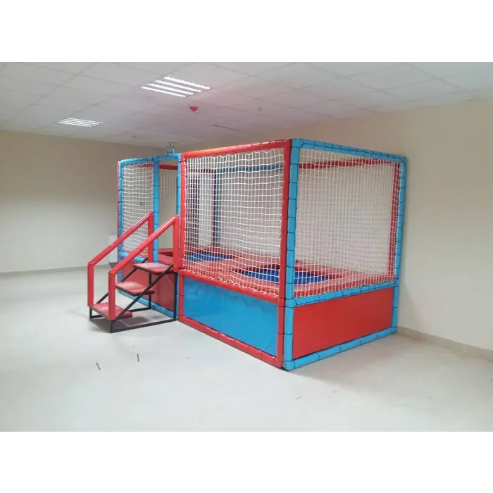 Çift Taraflı Trambolin - Sünger Soft Play Top Havuzu Çocuk Oyun Alanı