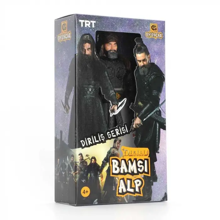 Diriliş Ertuğrul Bamsı Alp Karakteri - Bamsı Alp Figürü - Diriliş Ertuğrul Oyuncak - Diriliş Ertuğrul Karakteri