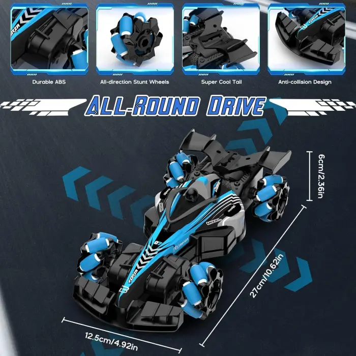 Forza 9 Spray Racing Car - Uzaktan Kumandalı Buharlı Işıklı Forza Araba Yeni Nesil Araba