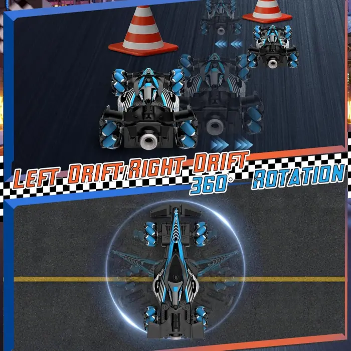 Forza 9 Spray Racing Car - Uzaktan Kumandalı Buharlı Işıklı Forza Araba Yeni Nesil Araba