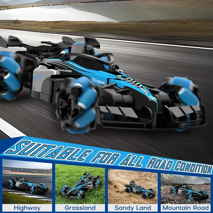 Forza 9 Spray Racing Car - Uzaktan Kumandalı Buharlı Işıklı Forza Araba Yeni Nesil Araba