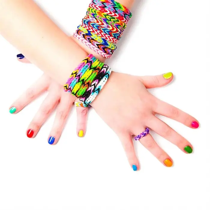 Orijinal Loom Twister 5000 Parça Seti - Takı Seti - Toka, Bilezik Ve Kolye Yapma Seti - Loom Twister