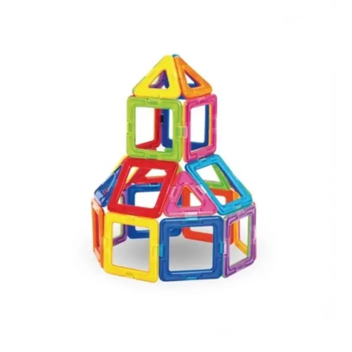 Orijinal Magical Magnet 100 Parça Manyetik Lego - Magnetic Magical Magnet - Mıknatıslı Lego - Mıknatıs Lego