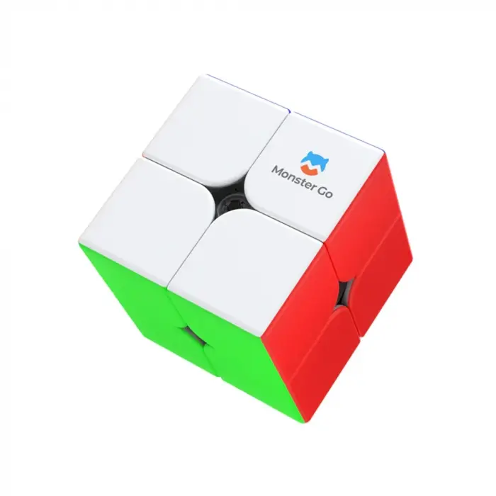 Profesyonel GAN Monster Go Premium 2x2 Küp - GAN 2x2 Zeka Küpü - Akıl Küpü - Monster Küp