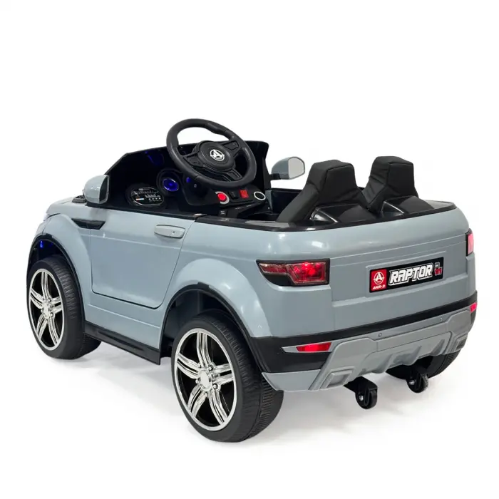 Raptor GT Gri Uzaktan Kumandalı 4X2 12 Volt Akülü Araba - RC Land Rover Akülü Araba Range Rover