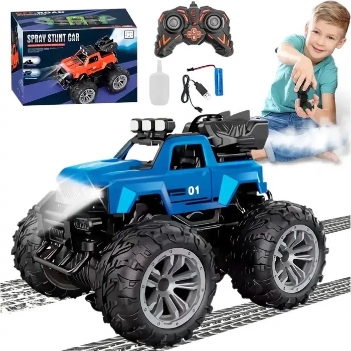 Smoke R/C Araba Mavi - Uzaktan Kumandalı Duman Atan Araba - Dumanlı Kumandalı Araba - Uzaktan Kumandalı Araba