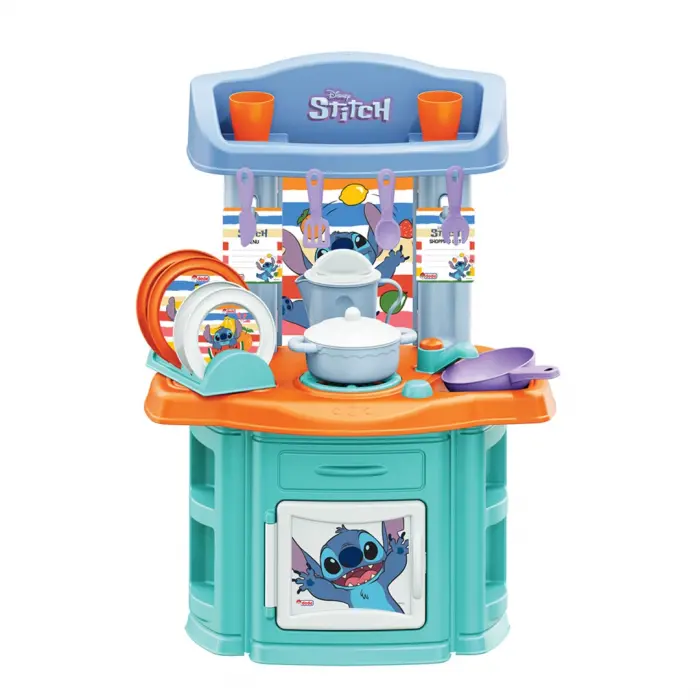 Stitch Şef Mutfak Seti - Mutfak Setleri - Ev Oyuncak Setleri - Disney Stitch Mutfak