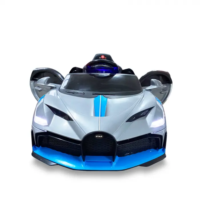 Style GT Gri Uzaktan Kumandalı 4X2 12 Volt Akülü Araba - RC Bugatti Divo Akülü Araba