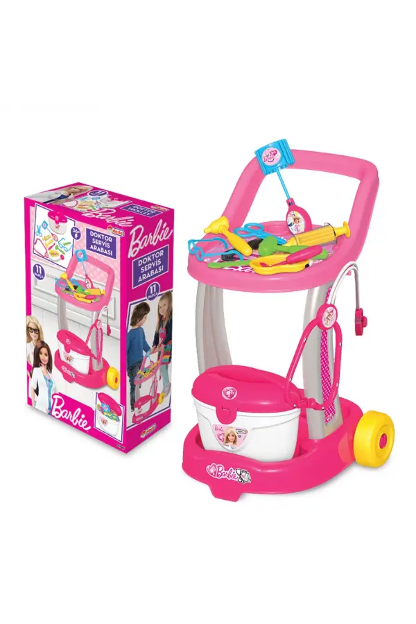 Barbie Doktor Servis Arabası - Doktor Setleri - Doktor Oyuncak Seti