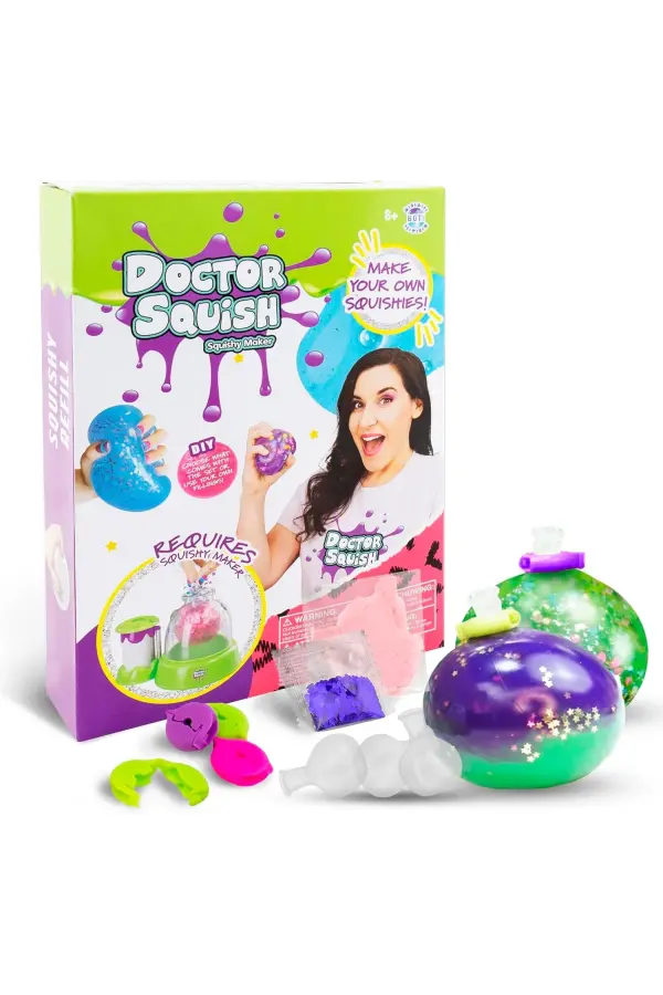 Doctor Squish Pack Refill, Yedek Paket Parlak Simli Sukuşi Yapım Seti - Doktor Sukuşi - Sukuşi Yap Oyuncak