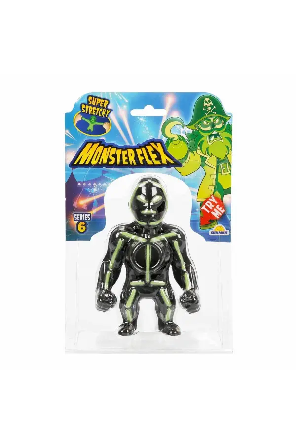 Monster Flex Stretch Neon Man Figür - Monster Stretch Figür - Esneyen Oyuncakları Esneyebilen Oyuncak