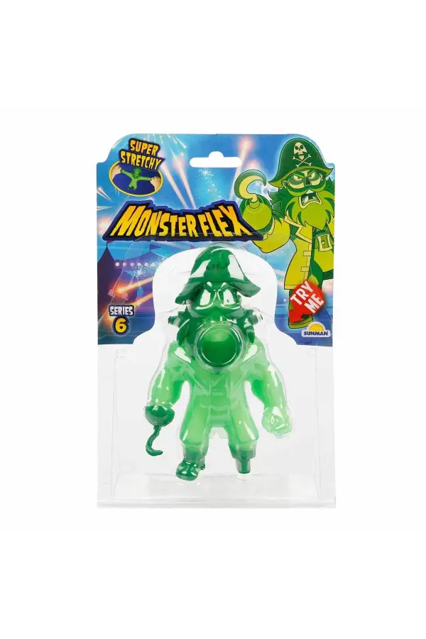 Monster Flex Stretch Phantom Pirate Figür - Monster Stretch Figür - Esneyen Oyuncakları Esneyebilen Oyuncak