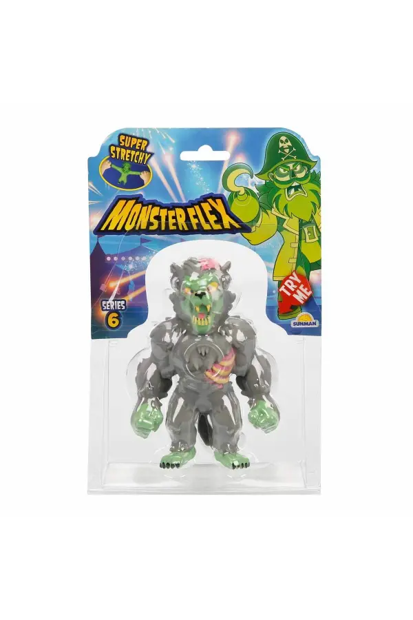 Monster Flex Stretch Zombie Werewolf Figür - Monster Stretch Figür - Esneyen Oyuncakları Esneyebilen Oyuncak