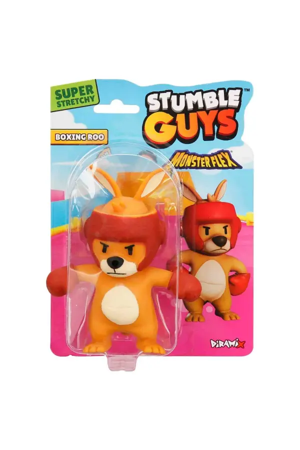 Monster Flex Stumble Guys Stretch Boxing Roo Figür - Stumble Guys Stretch Figür - Stumble Guys Oyuncakları