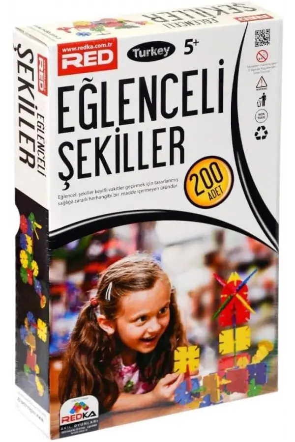 Redka Eğlenceli Şekiller Lego Seti - Magic Puzzle - Eğitici Lego Setleri Çocuk Legoları