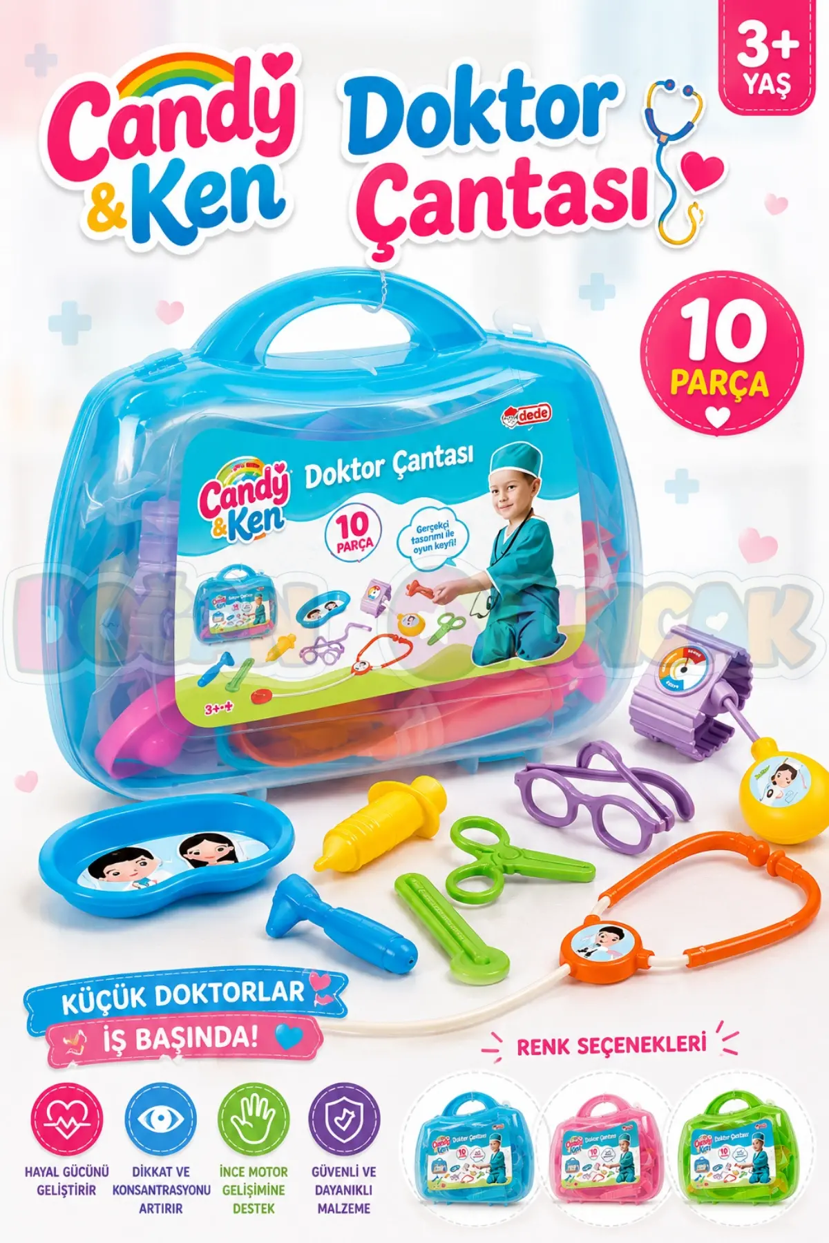 Candy & Ken Doktor Çantası - Doktor Setleri - Doktor Oyuncak Seti