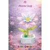 Mikro Blok Akasma Çiçeği Çiçek Lego - Lego Setleri Mini Lego - Çiçek Lego - Blossom Çiçek Lego