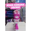 Slikon Tekerli Pembe Paten 31-34 Numara - Silikon Tekerli Paten Alıştırma Pateni - Silikon Tekerlekli