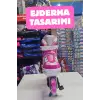 Slikon Tekerli Pembe Paten 31-34 Numara - Silikon Tekerli Paten Alıştırma Pateni - Silikon Tekerlekli
