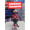Slikon Tekerli Kırmızı Paten 35-38 Numara - Silikon Tekerli Paten Alıştırma Pateni - Silikon Tekerlekli