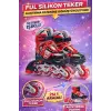 Slikon Tekerli Kırmızı Paten 35-38 Numara - Silikon Tekerli Paten Alıştırma Pateni - Silikon Tekerlekli