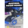Slikon Tekerli Kırmızı Paten 31-34 Numara - Silikon Tekerli Paten Alıştırma Pateni - Silikon Tekerlekli