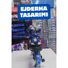 Slikon Tekerli Mavi Paten 31-34 Numara - Silikon Tekerli Paten Alıştırma Pateni - Silikon Tekerlekli
