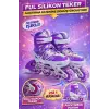 Slikon Tekerli Mor Paten 35-38 Numara - Silikon Tekerli Paten Alıştırma Pateni - Silikon Tekerlekli