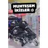 Slikon Tekerli Siyah Paten 31-34 Numara - Silikon Tekerli Paten Alıştırma Pateni - Silikon Tekerlekli