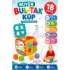 Büyük Bul-Tak Küp - Bultak Lego - Bebek Oyuncağı - Şekil Takmaca