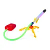 Air Rocket Tekli Seti - Roket Oyuncak - 2 Roket Ve Havalı Roketatar - Tekli Açık Hava Oyuncağı - Airrocket