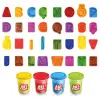 Alfabe Hamur Seti 224 Gr. - Oyun Hamuru Seti - Hamur Setleri - Hamur Kalıpları - Kelime Hamur - Sayı