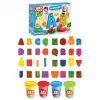Alfabe Hamur Seti 224 Gr. - Oyun Hamuru Seti - Hamur Setleri - Hamur Kalıpları - Kelime Hamur - Sayı