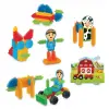 Çiftlik Kaktüs Bloklar (75 Parça) - Kaktüs Oyuncak - Lego Seti - Kaktüs Lego - Taraklı Lego